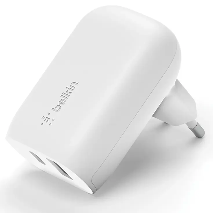 Belkin Dual Wandlader - USB-C & USB-A