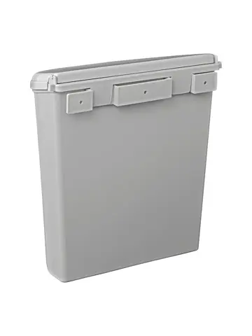 Campout Afvalbak 10L – Geurdicht – Grijs