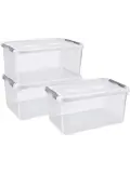 Curver Handy+ Opbergbox - 50L - 3 stuks