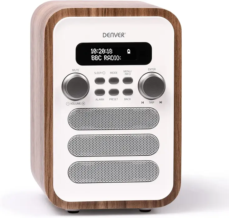 DAB+/FM Radio Bluetooth Alarm Afstandbediening