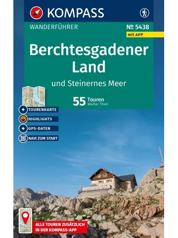 Wandelgids WF 5438 Berchtesgadener Land