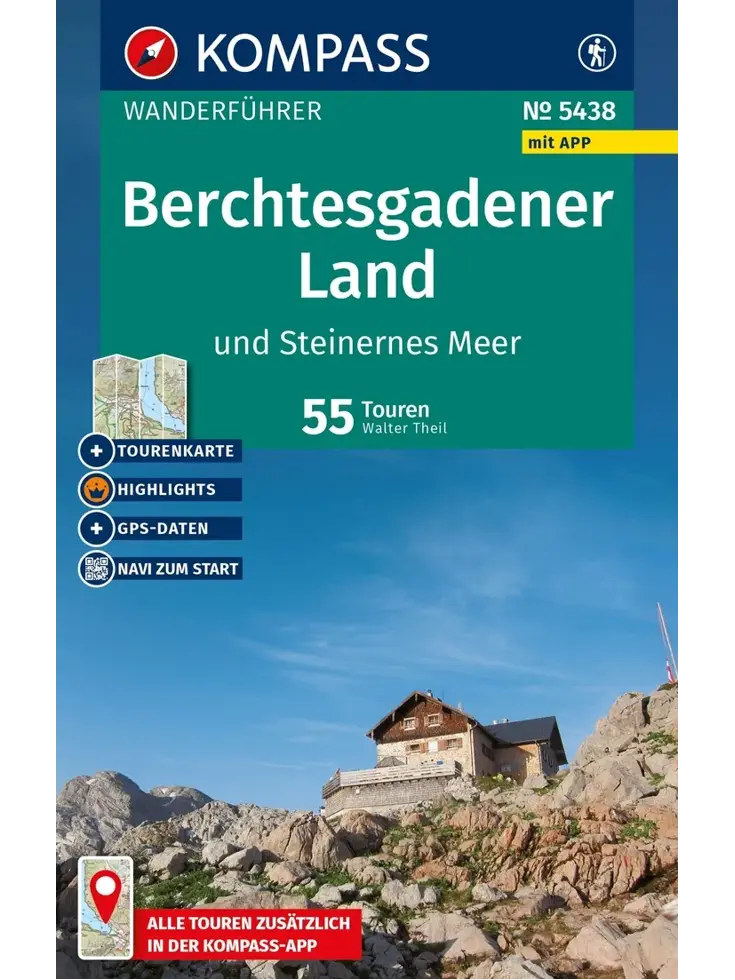 Wandelgids WF 5438 Berchtesgadener Land