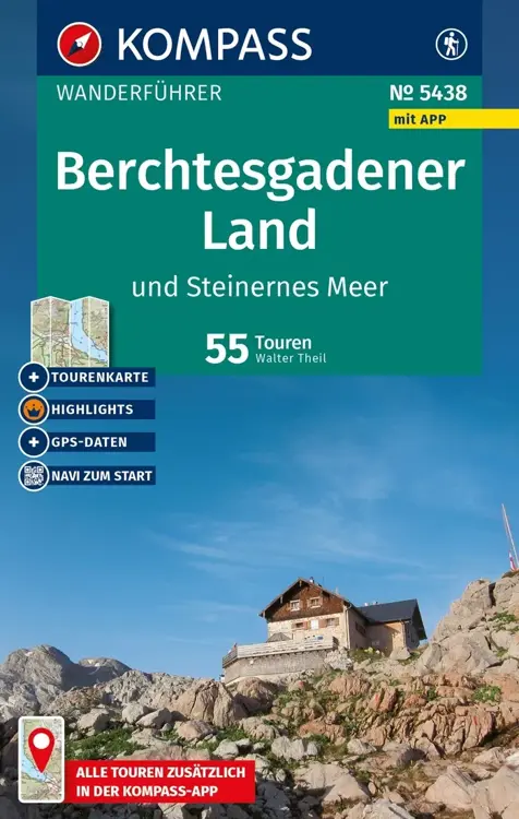 Wandelgids WF 5438 Berchtesgadener Land