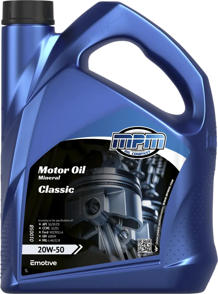 Motorolie 20w50  multi grade classic | 5