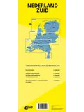 ANWB Wegenkaart Nederland Zuid