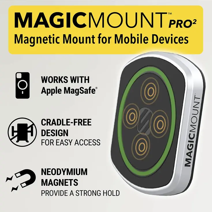 Telefoonhouder magneet zuignap
