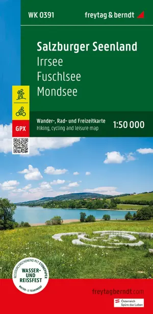 Wandelkaart WK0391 Salzburger Seenland