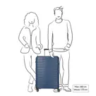 Travelite Mooby 4w Trolley L red |106 L