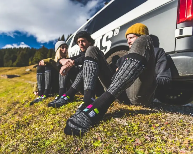 6 paar - Skisokken