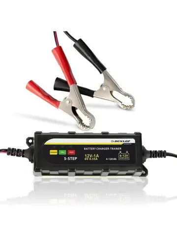 Acculader 6/12V 6 fasen IP65