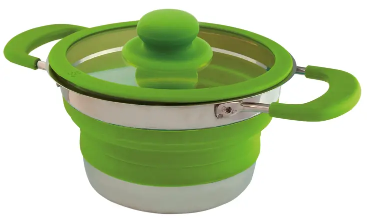 Eurotrail Opvouwbare Pan met deksel S