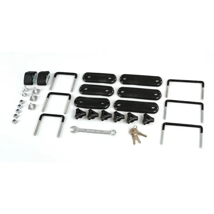 Enkele stalen fietsendrager grijs