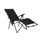 Festo relaxstoel vouwbaar graphite black