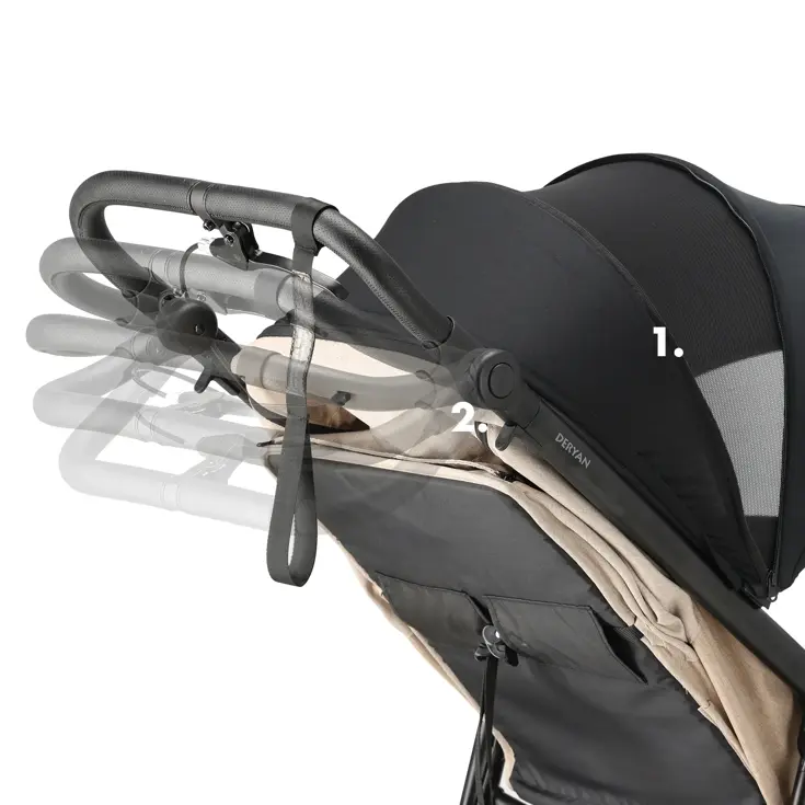 Luxe Bolt hardloop kinderwagen - Jogging buggy