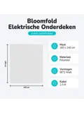 Elektrische Onderdeken 160x140cm