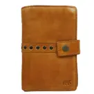 Sanne - Portemonnee - Leer - Overslag - Studs