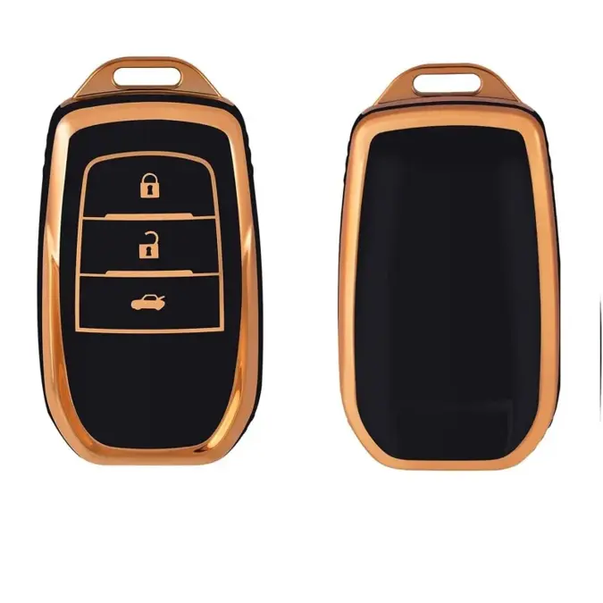 Dutch Shield Sleutelhoesje  Toyota goud A3