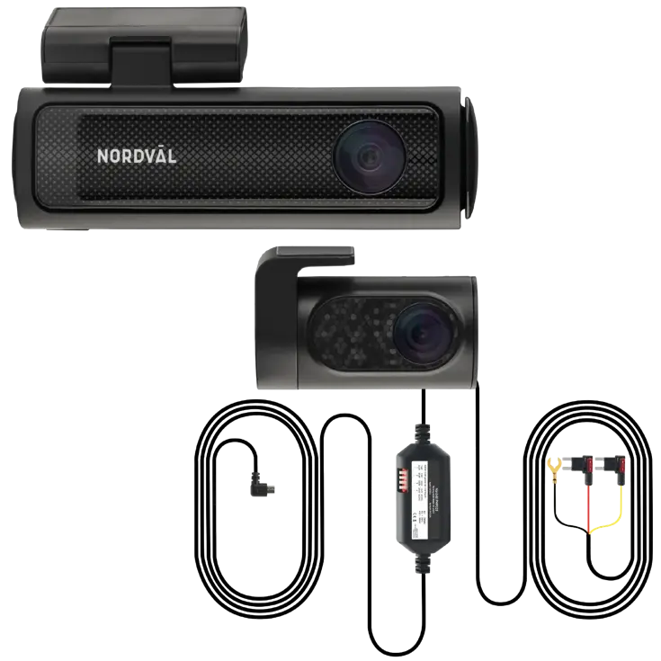 DC202-2CH Dashcam 4K 64GB + PMPC03