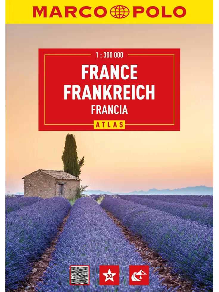 Wegenatlas Frankrijk