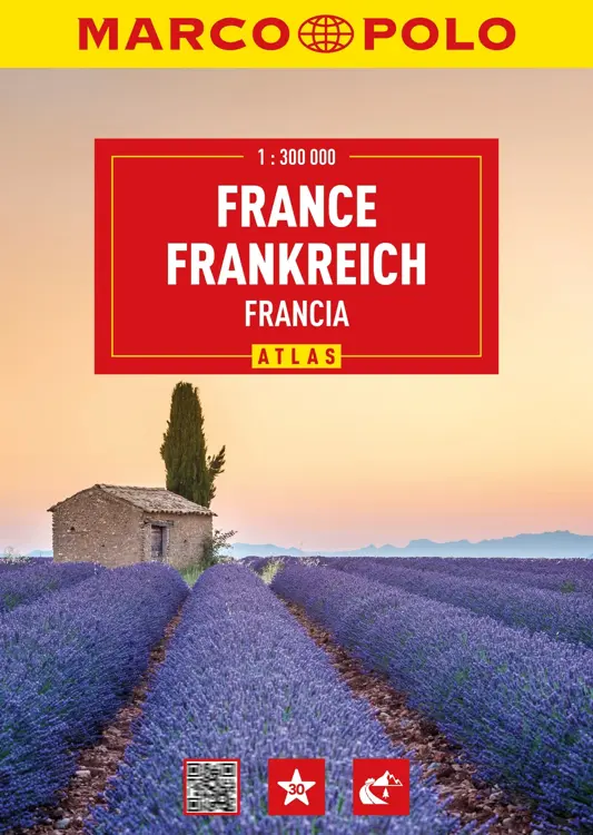 Wegenatlas Frankrijk