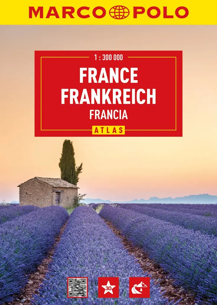 Wegenatlas Frankrijk