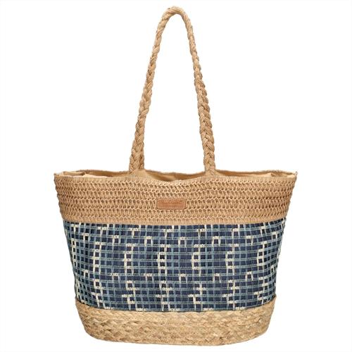 Natural Life - Strandtas riet - Groot
