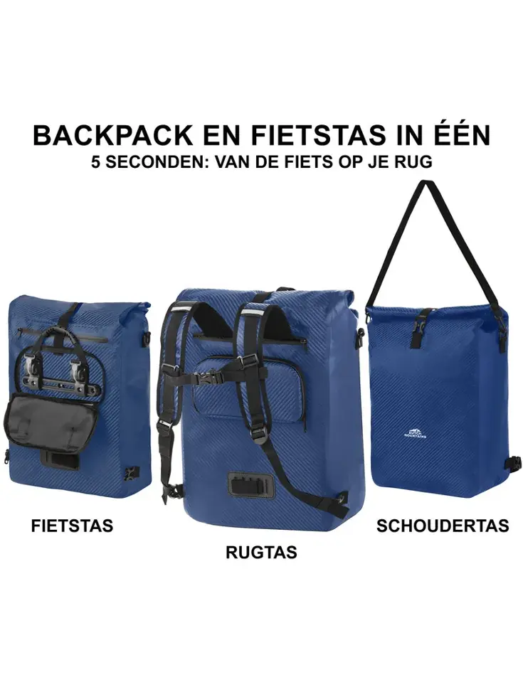 Dutch Mountains Fietstas Backpack 28ltr