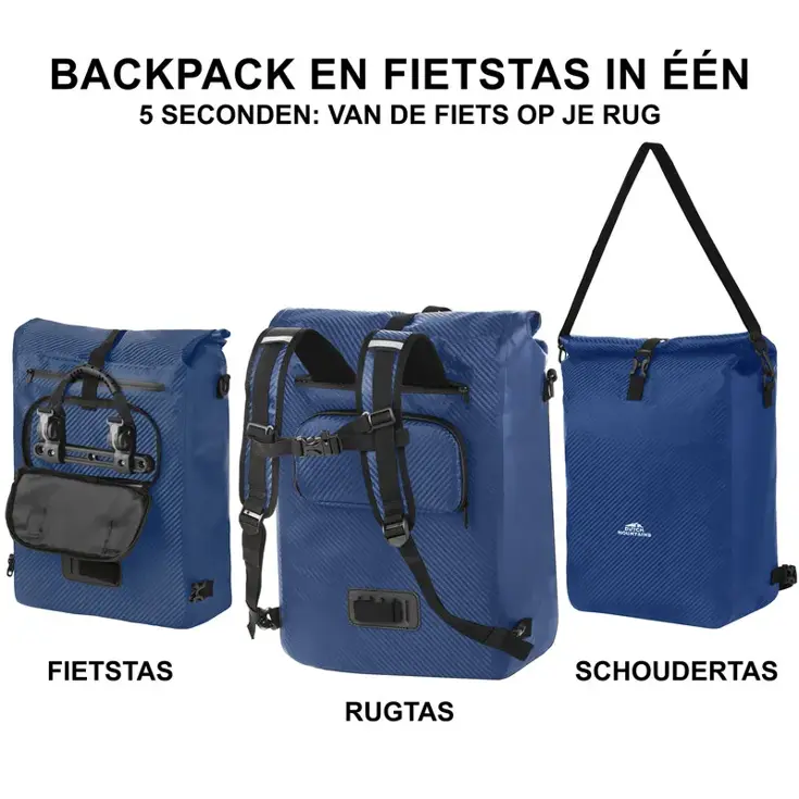 Dutch Mountains Fietstas Backpack 28ltr