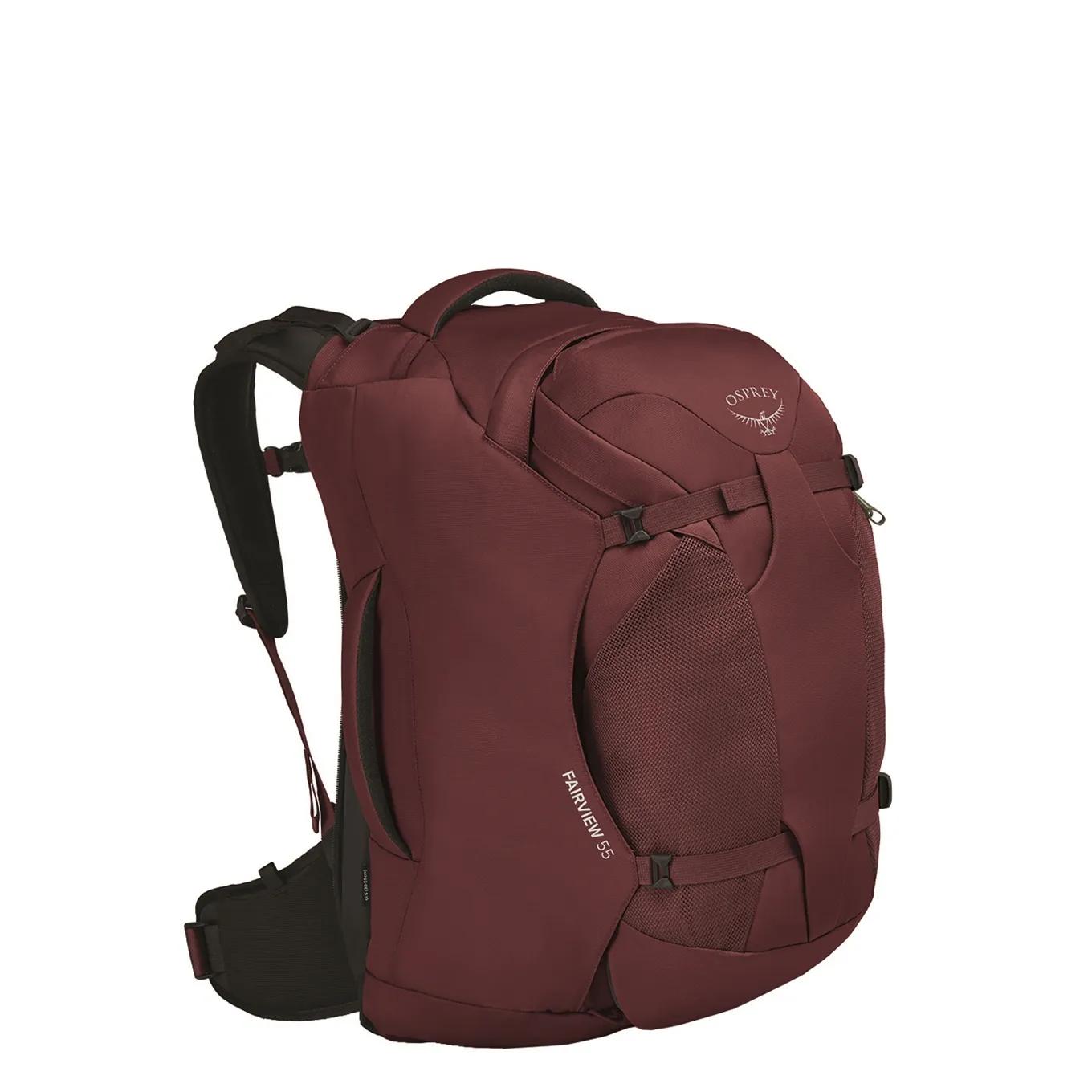 OSPREY  Fairview 55 Backpack zircon red  Rood main product image