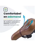 Voltano Fietszadel Met Voorgevormde Gelpads