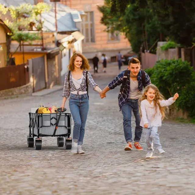 LifeGoods Bolderkar - 100KG - 200L