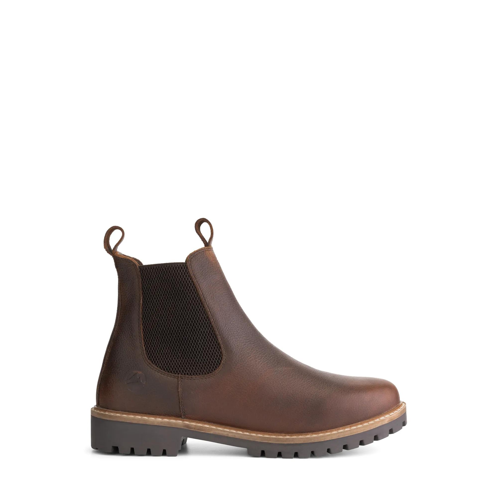Travelin' Romsdal  Heren chelsea boots  Donker Bruin