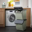 Sigma home - Prullenbak + deksel 60L - 2-dlg