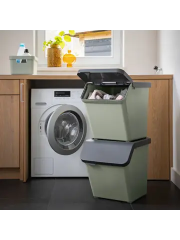 Sigma home - Prullenbak met deksel - 60L