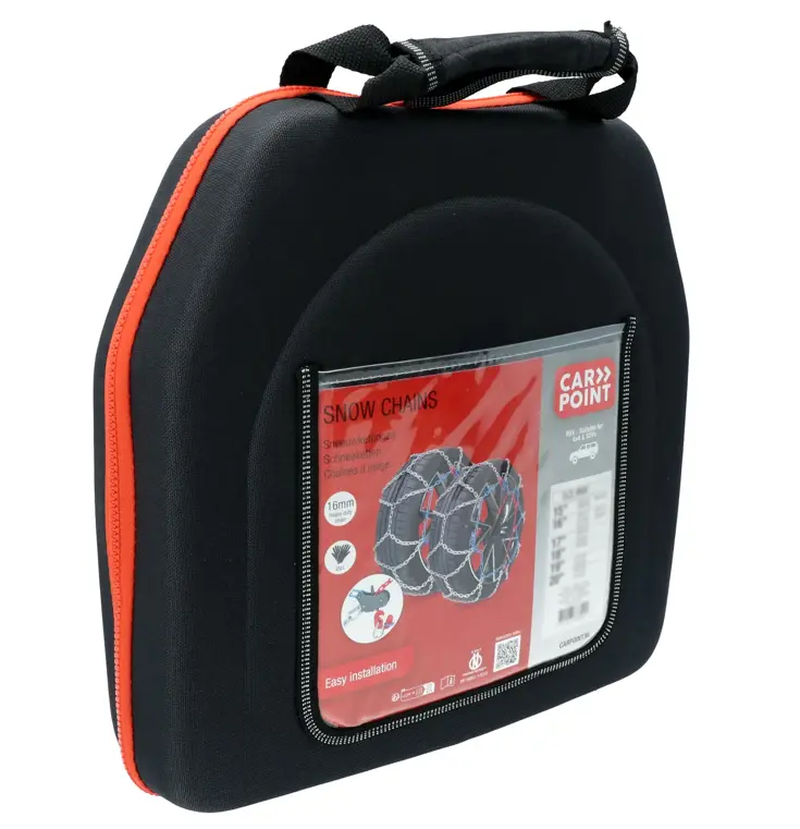 Flexibele sneeuwketting 16mm voor SUV en camper