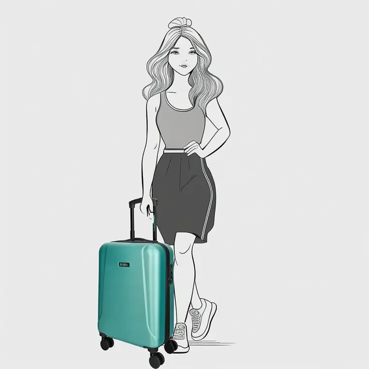 Edmonton - Handbagage koffer - 55cm - 35L