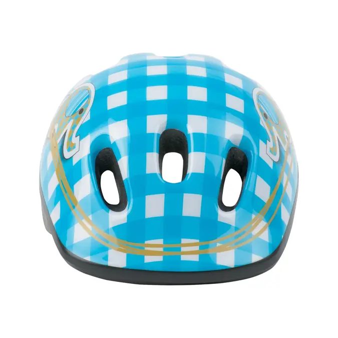 Polisport Babyhelm Olifant 44/48cm Wit/Blauw