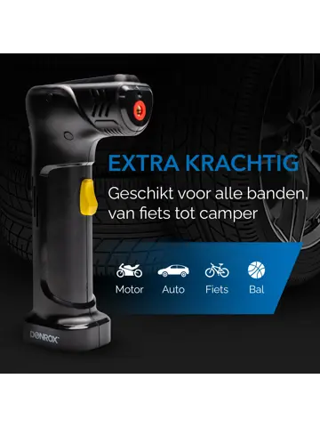 Donrox Ride A922 Bandenpomp + Extra's