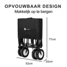 Packaway Opvouwbare Bolderkar 70KG