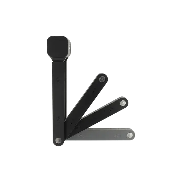 Vouwslot Fold 1200 – 120 cm - zwart