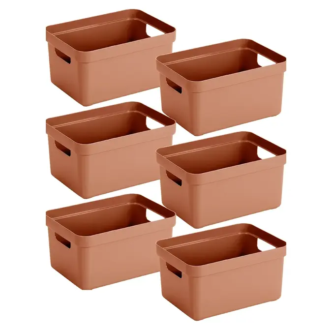 Sigma home - Opbergbox - 13L - 6-delig