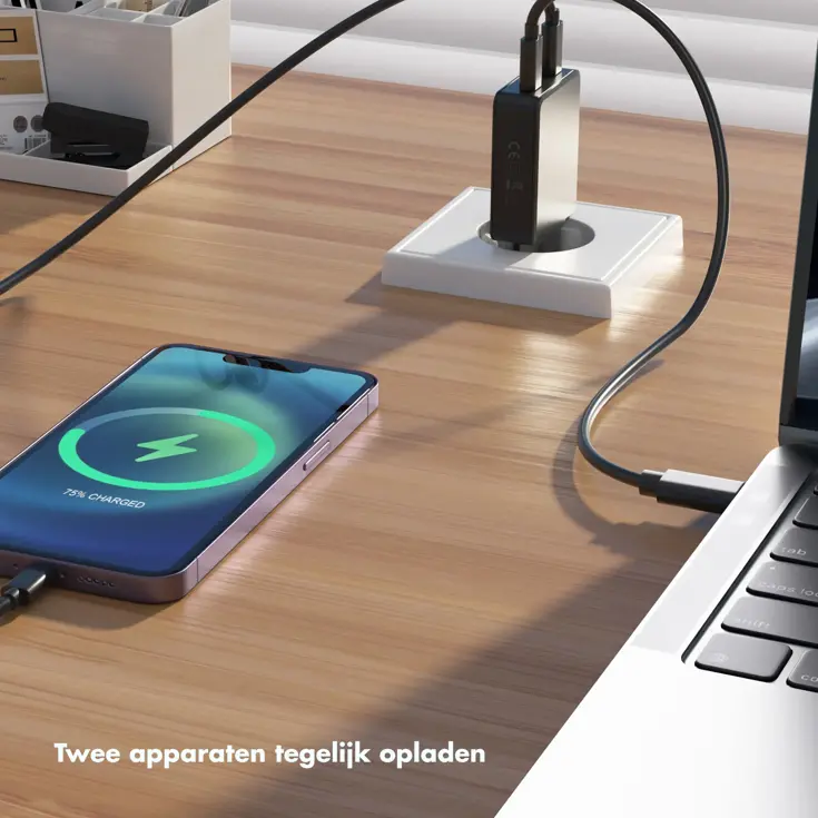 Ultra Slim GaN Charger 65W - 2x USB-C