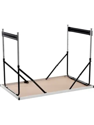 Inklapbare campingtafel verstelbaar