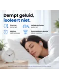 Siliconen Oordoppen Slapen & Reizen - 20 Stuks