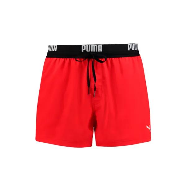 Puma   Logo Short  Heren  Zwembroek  Rood