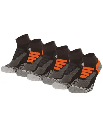 6 paar - Quarter Wandelsokken