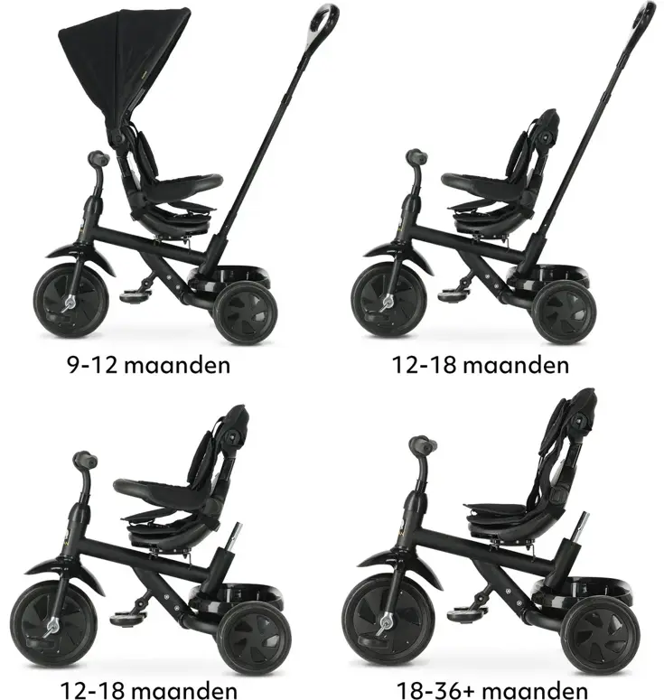 Adventurer Driewieler - Met zonnekap - Tot 25 kg