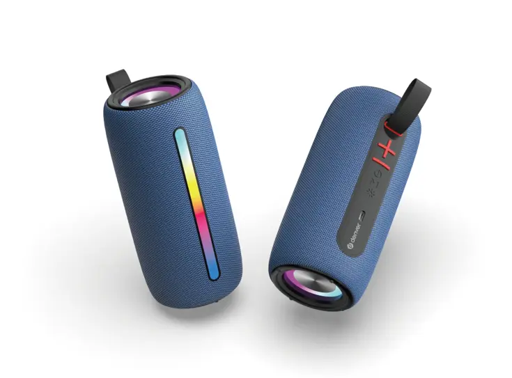 Denver BTL360BU Bluetooth Speaker Lichteffect