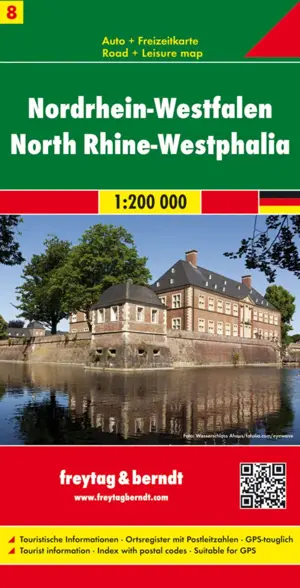 Wegenkaart Duitsland 8 - Noordrijn-Westfalen