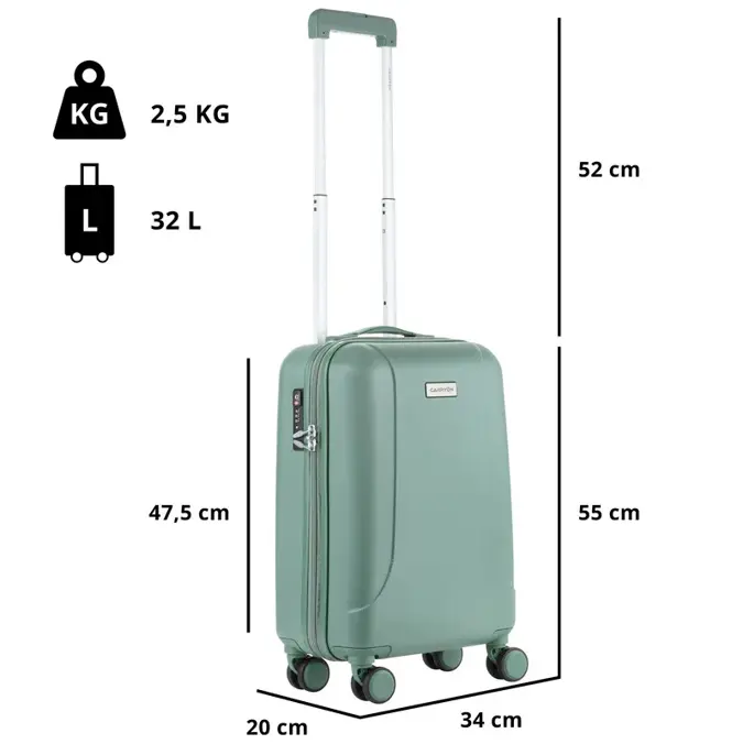 CarryOn Skyhopper Handbagage en beautycase